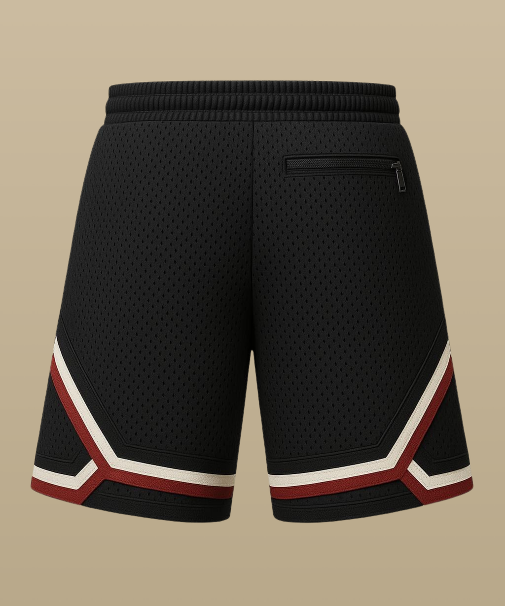 Rise Above™ Badge Mesh Shorts - Samba Red Edition (PREORDER)