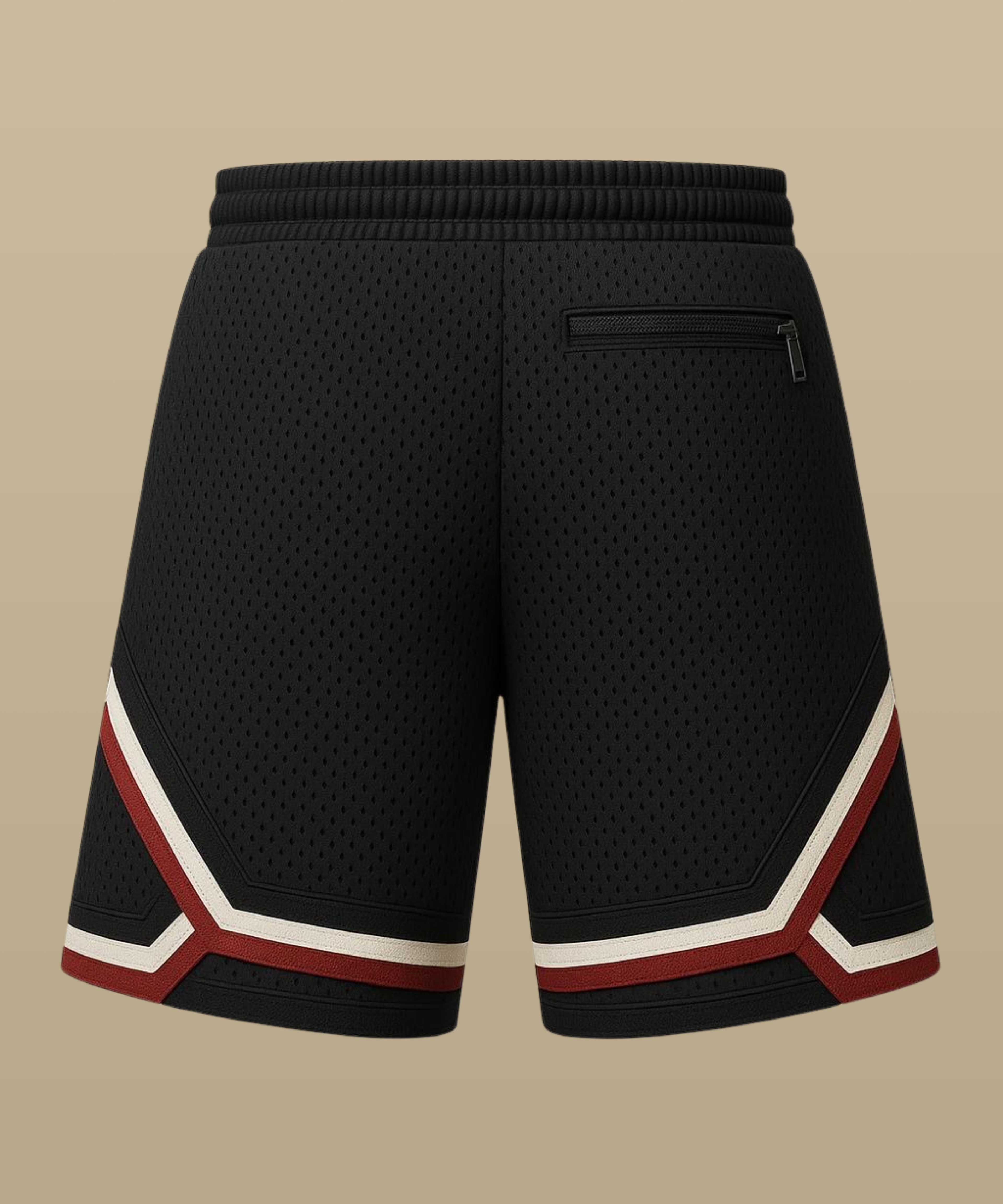 Rise Above™ Badge Mesh Shorts - Samba Red Edition (PREORDER)