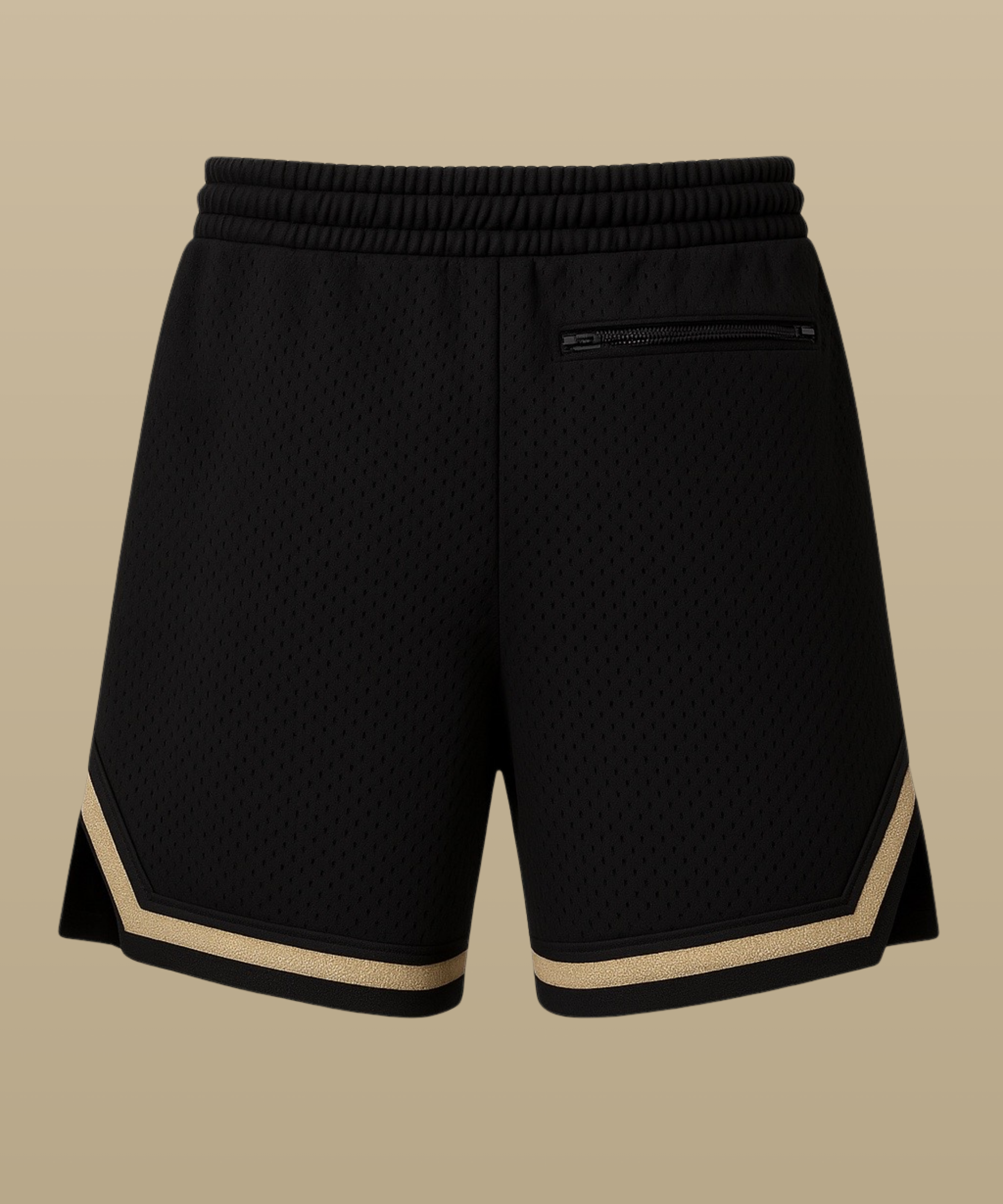 Rise Above™ Black Mesh Shorts (PREORDER)