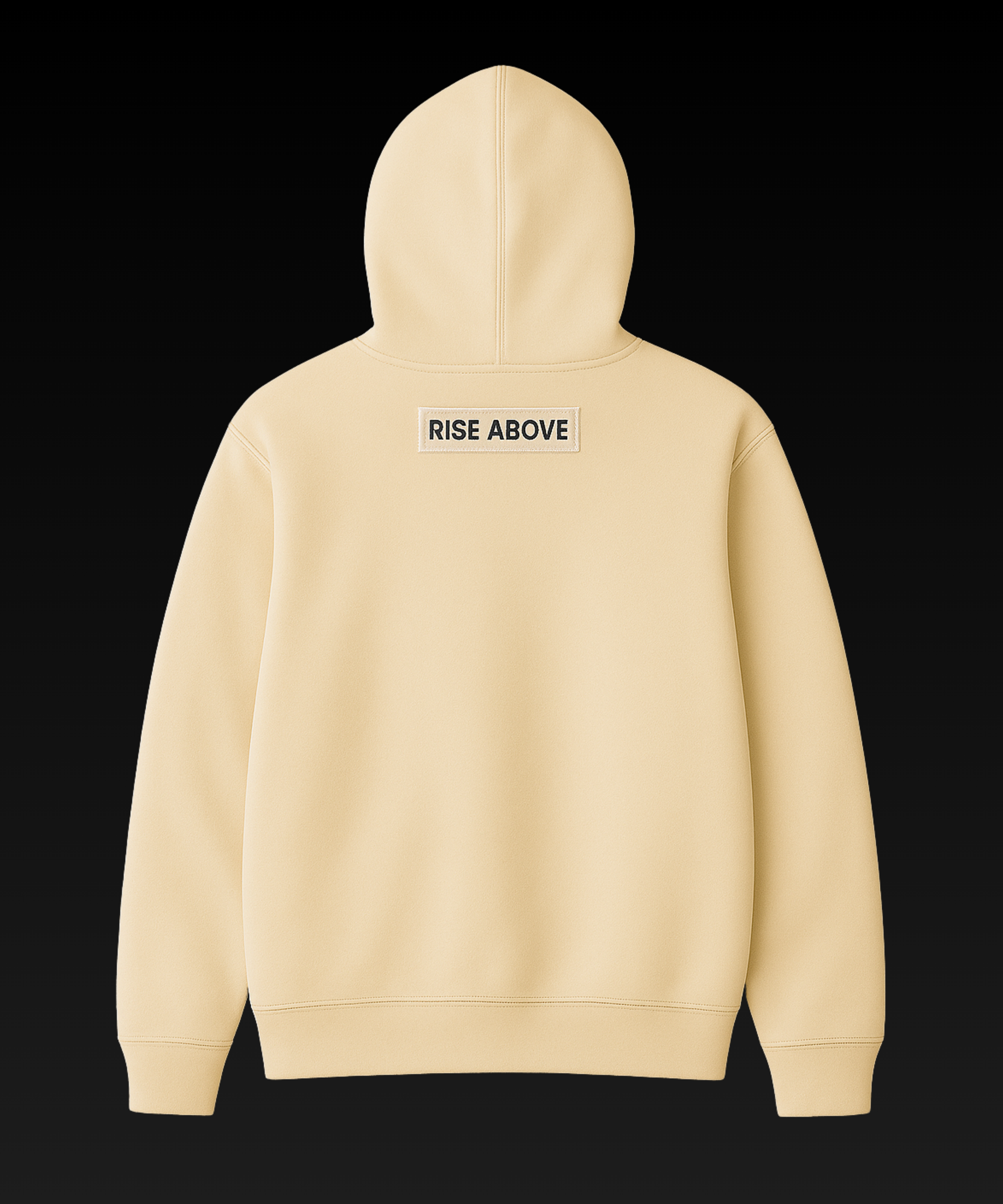 RISE ABOVE™ Antique White Hoodie (PREORDER)