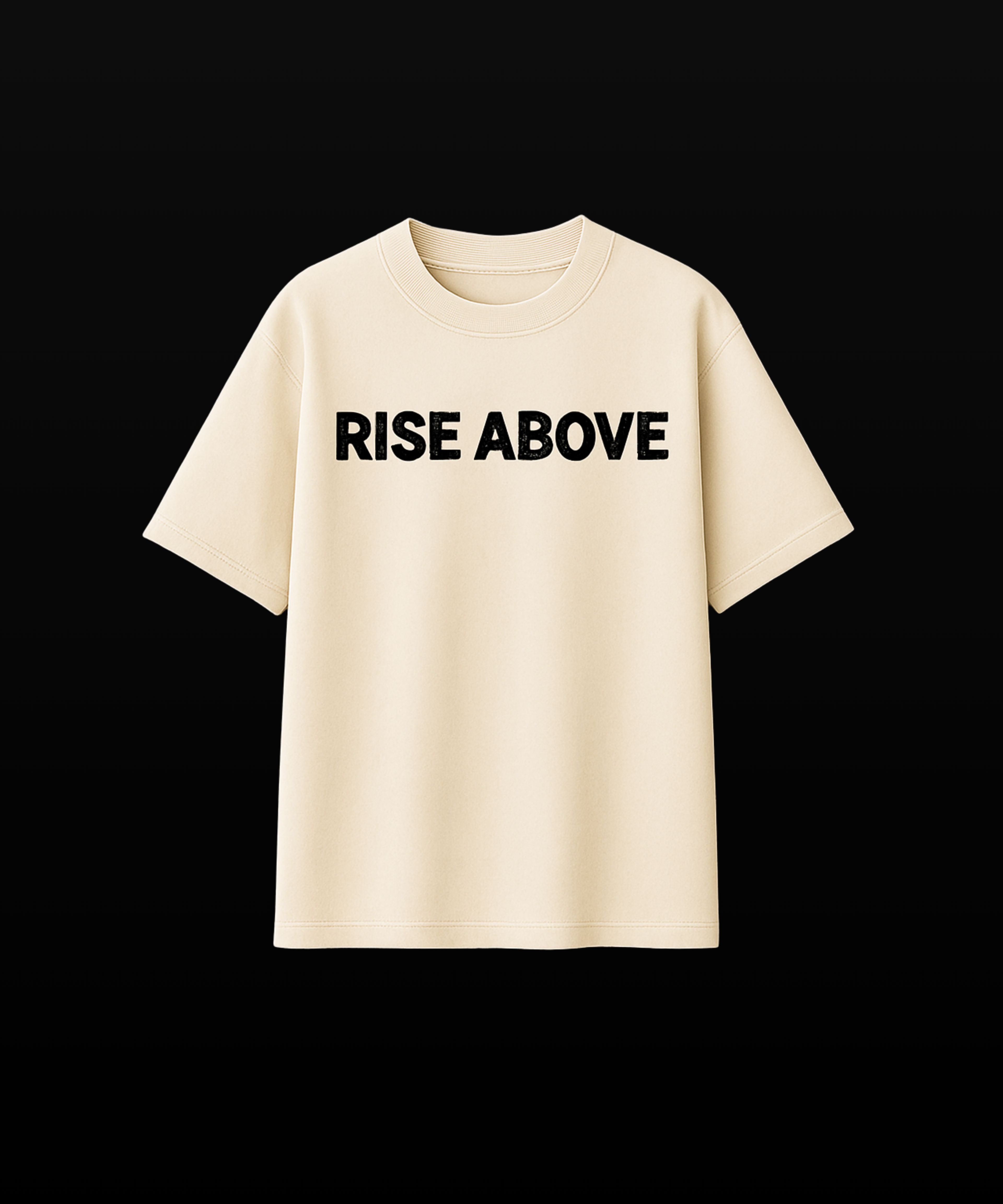 RISE ABOVE™ Antique White Tee (PREORDER)