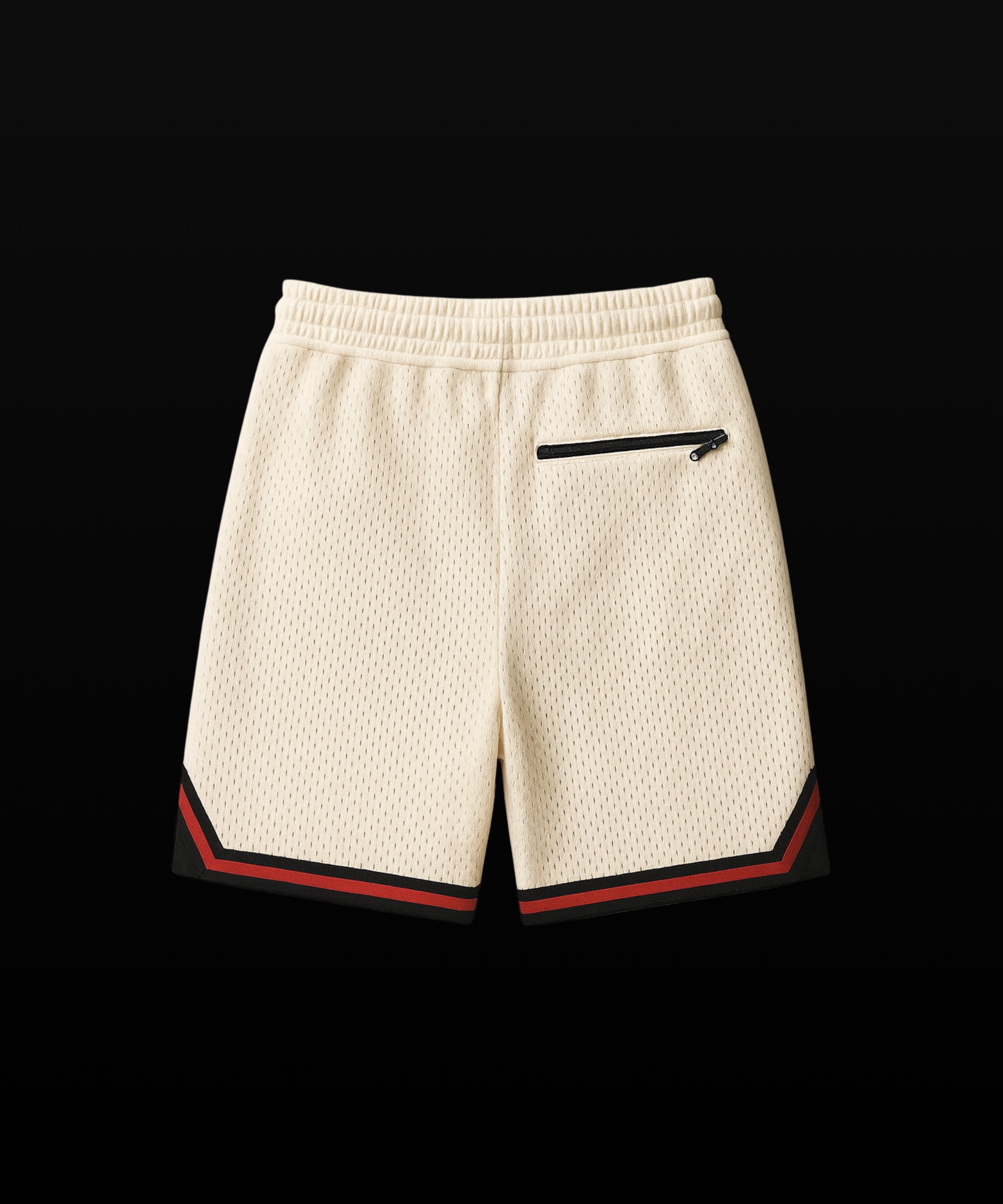 RISE ABOVE™ Embroidered Rose Mesh Shorts (PREORDER)