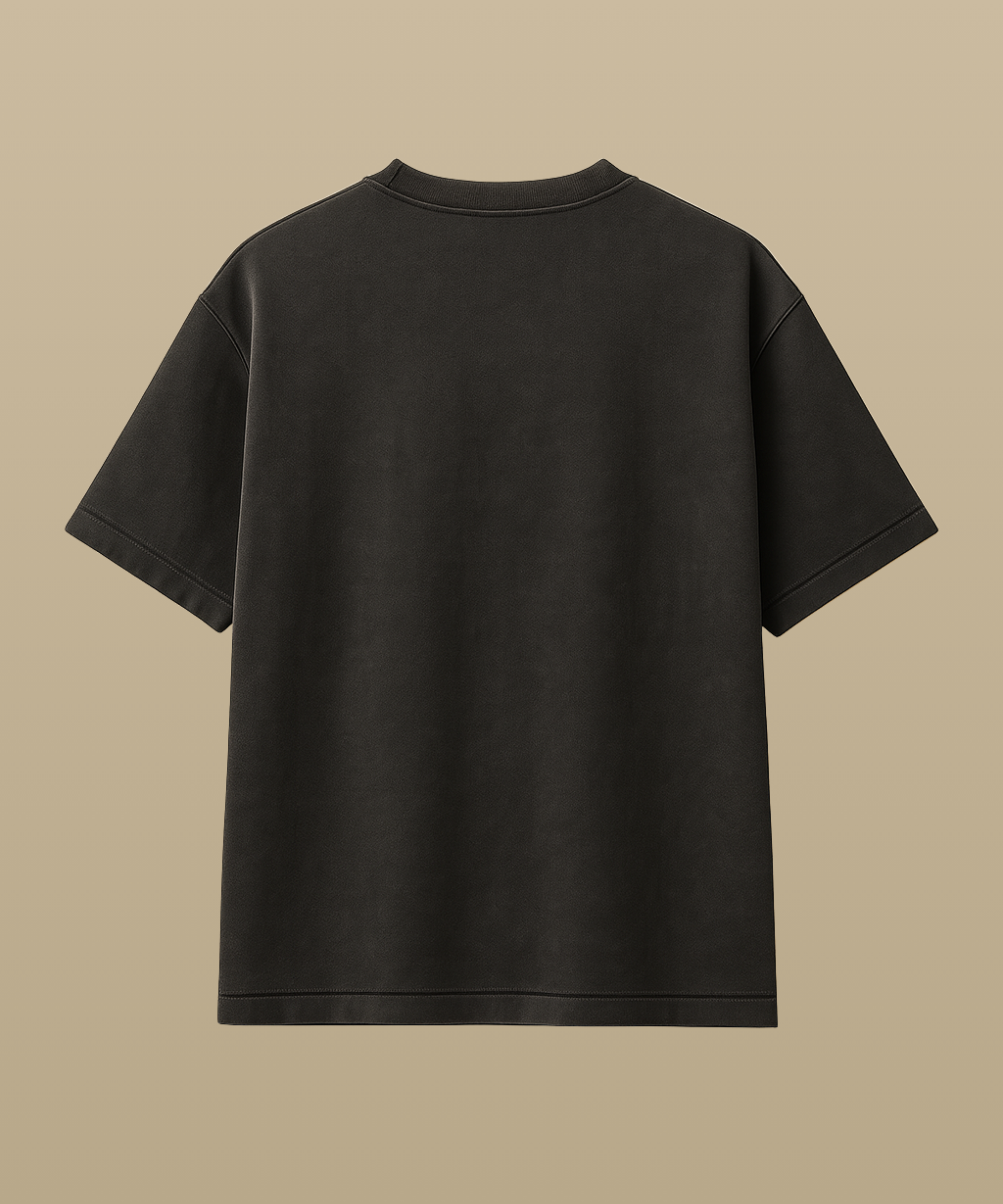 RISE ABOVE™ Washed Black Matte Embossed Tee (PREORDER)