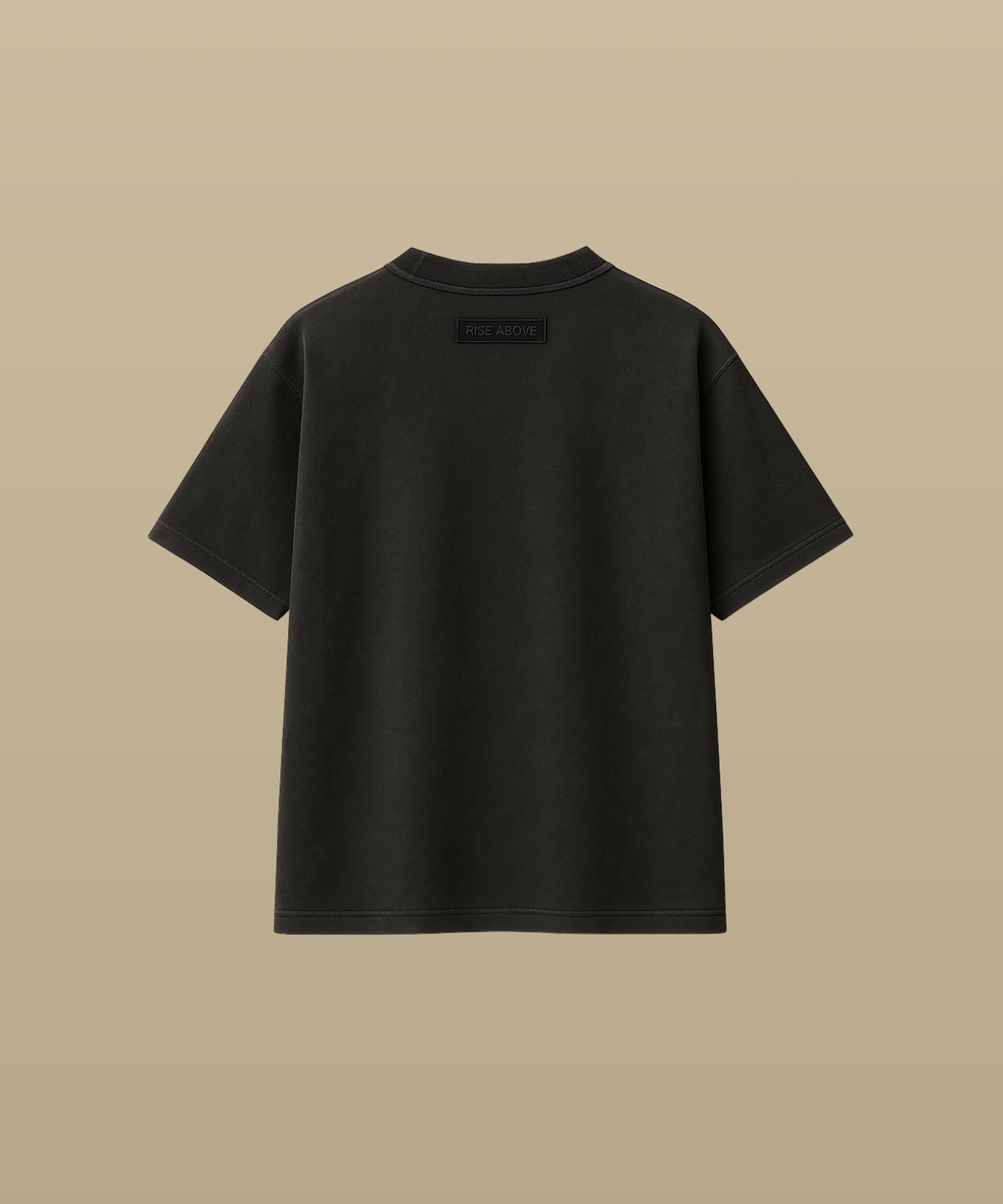 RISE ABOVE™ Washed Black Lotus Tee (PREORDER)