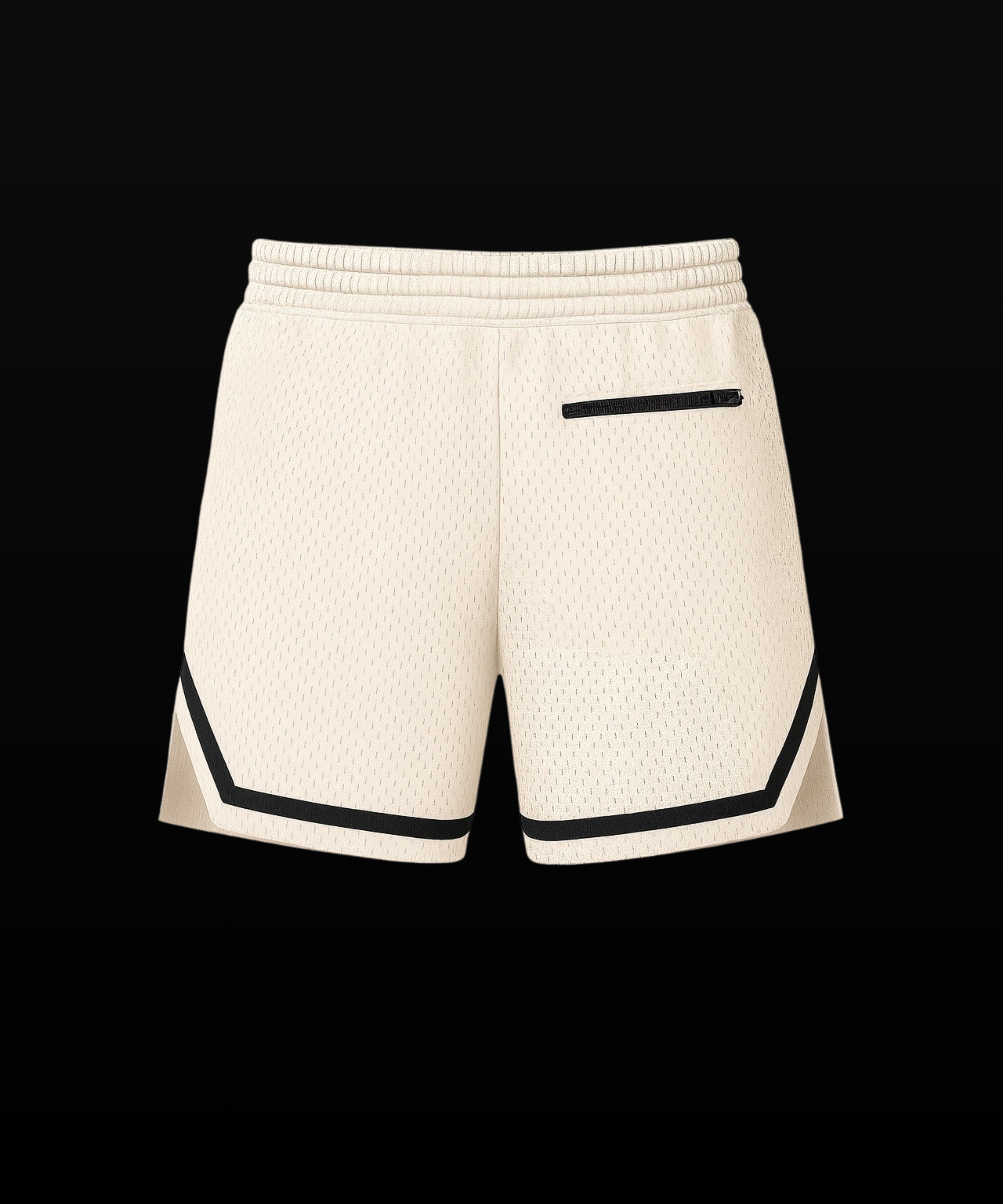 RISE ABOVE™ Antique White Mesh Shorts (PREORDER)